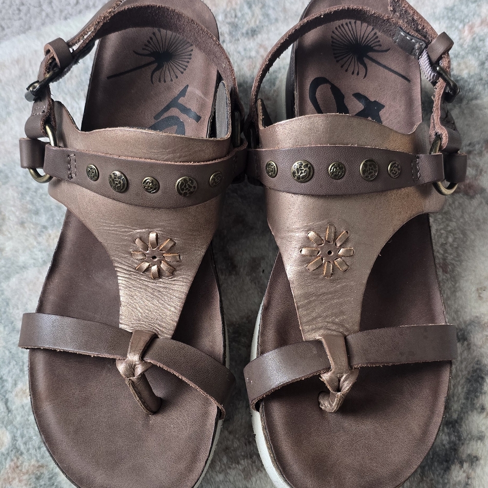 Brown Leather Sandals